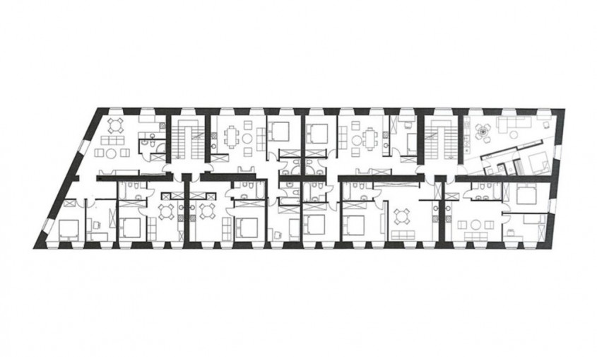 Planuri - Apartament reorganizat pentru a fi mai functional