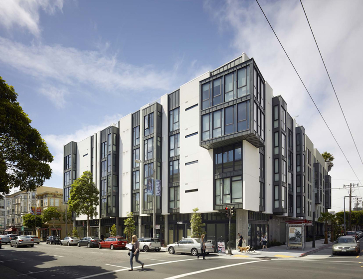 Complexul multi-functional 300 Ivy Street  - Locuire colectiva proportionata cu scara umana si cladirile invecinate