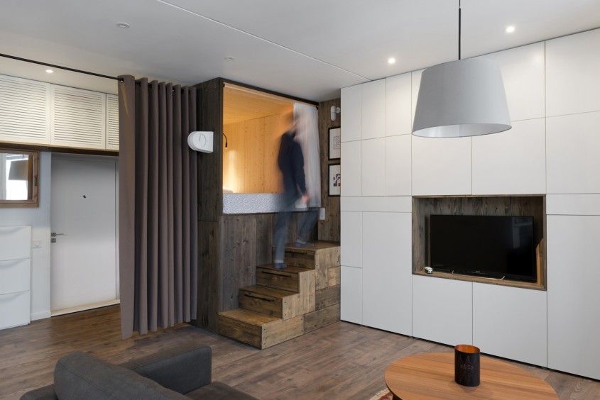 Apartament de 35mp optimizat pentru un trai confortabil - Apartament de 35mp optimizat pentru un trai