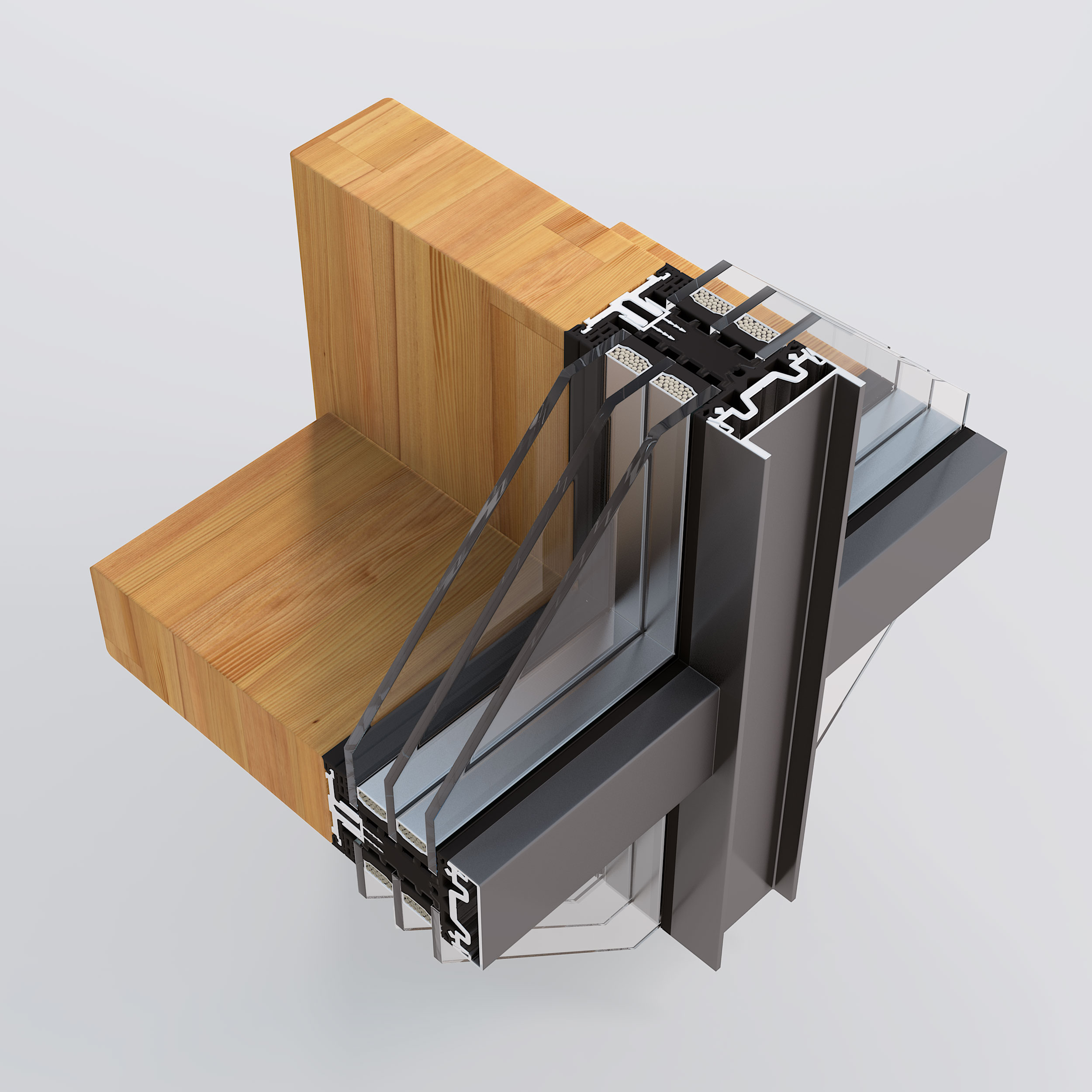 Tamplarie din lemn placat cu aluminiu - solutia ideala pentru case pasive - Tamplarie din lemn