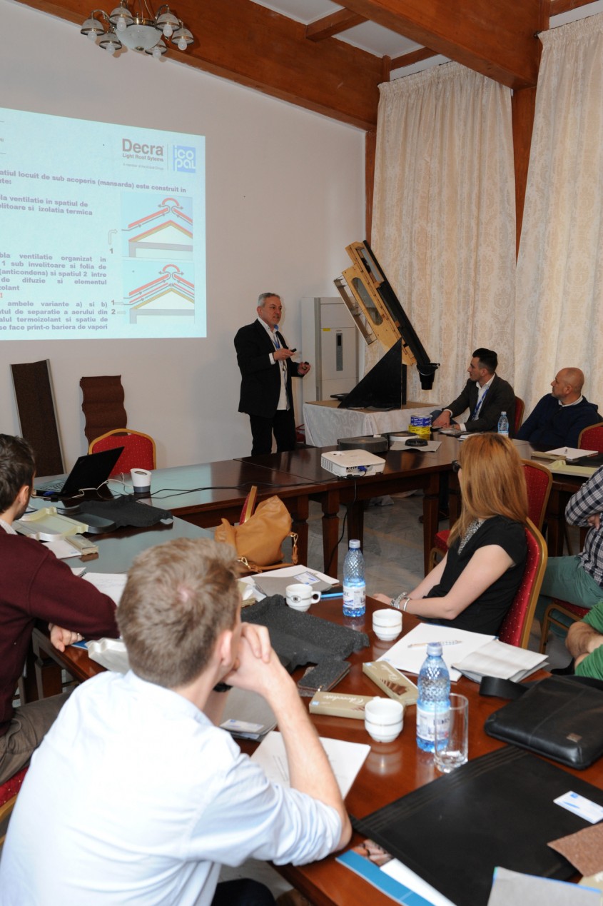 Seminar organizat de DECRA ICOPAL ROMANIA si SC EXPO TEST CONSTRUCT SRL - Seminar organizat de