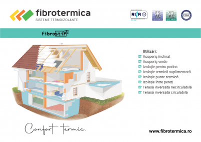 Utilizari polistiren extrudat Fibrostir - Prezentare produs Polistiren extrudat Fibrostir XPS
