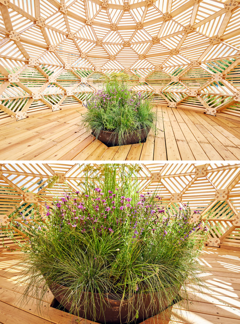 Pavilion din lemn proiectat cu referințe spre slava estică timpurie - Pavilion din lemn proiectat cu
