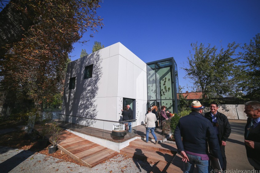 Exterior - Casa viitorului, prototipul EFdeN, se gaseste pe traseul Noptii Muzeelor 2016