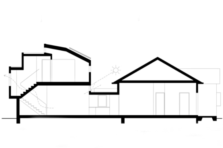 Casa Thornbury - O fata noua si eficienta pentru o veche constructie tip bungalou