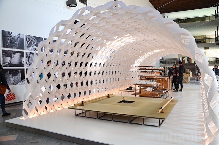 Pavilionul din hartie realizat de Kengo Kuma la Expozitia din Milano - Pavilionul din hartie realizat