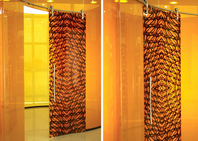 Hybrid Collection Doors with Mesh Pattern by Mac Stopa for Casali - CASALI participă la prestigiosul