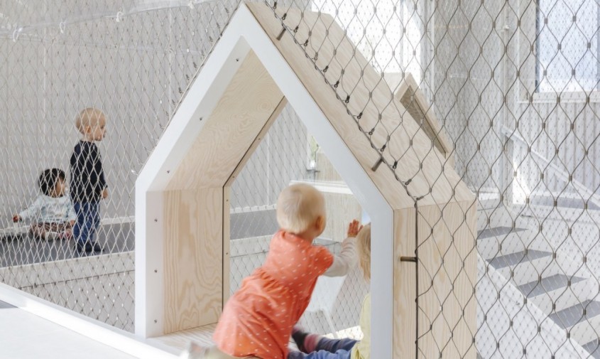 Un mini „satuc” pentru copii construit in Copenhaga - Un mini „satuc” pentru copii construit in