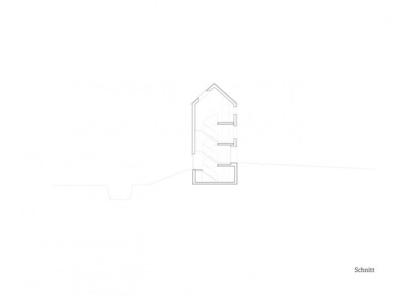 Casa Baumie 2 - planuri - Un singur godin pe lemne incalzeste o casa intreaga