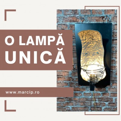 Lampa unica - Mobilier industrial vintage