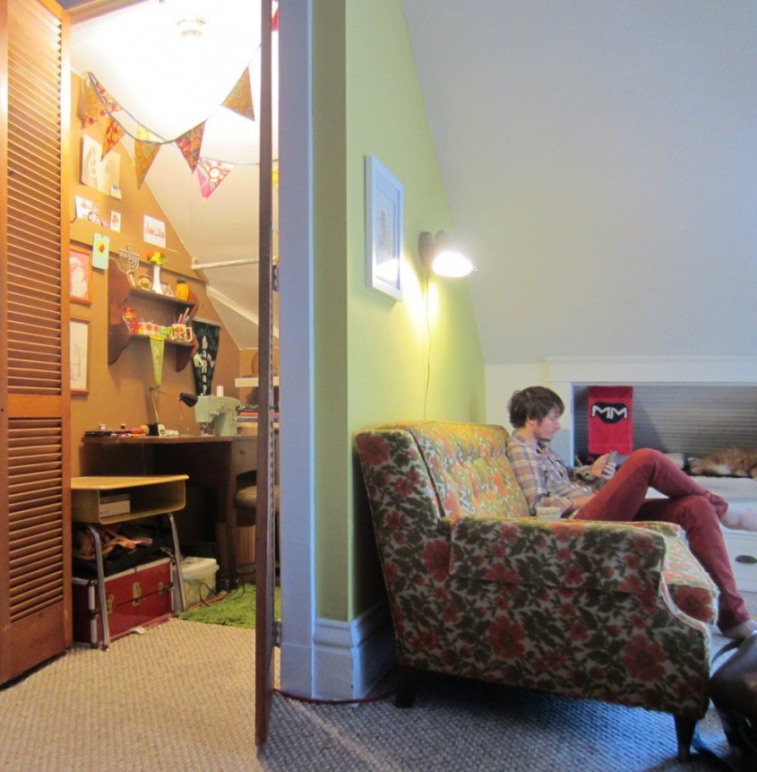 Apartamentul lui Dani si Will - Amenajarea unui apartament pornind de la mobilierul refolosit