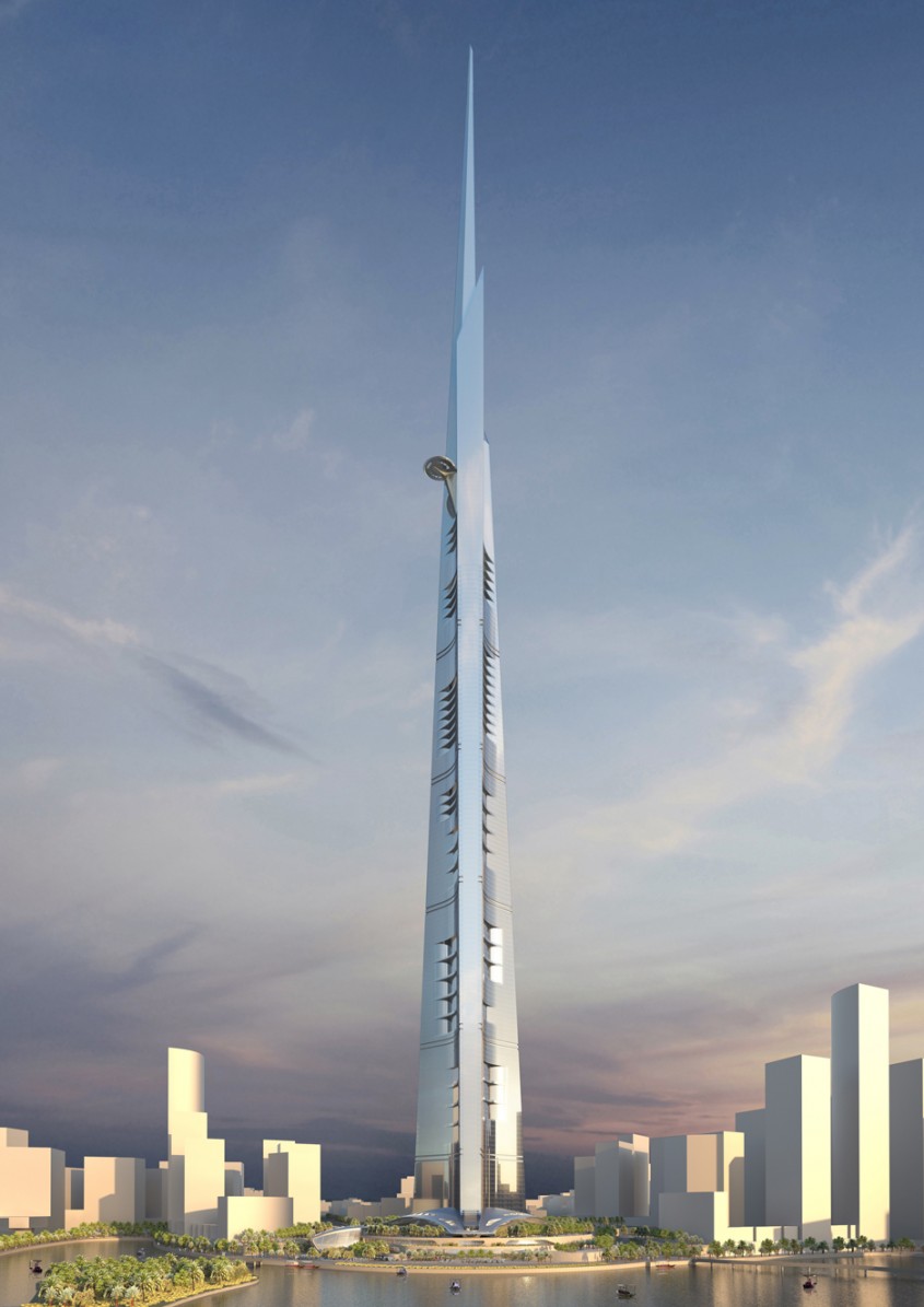 Turnul Kingdom - Au reînceput lucrările la cea mai înaltă clădire din lume
