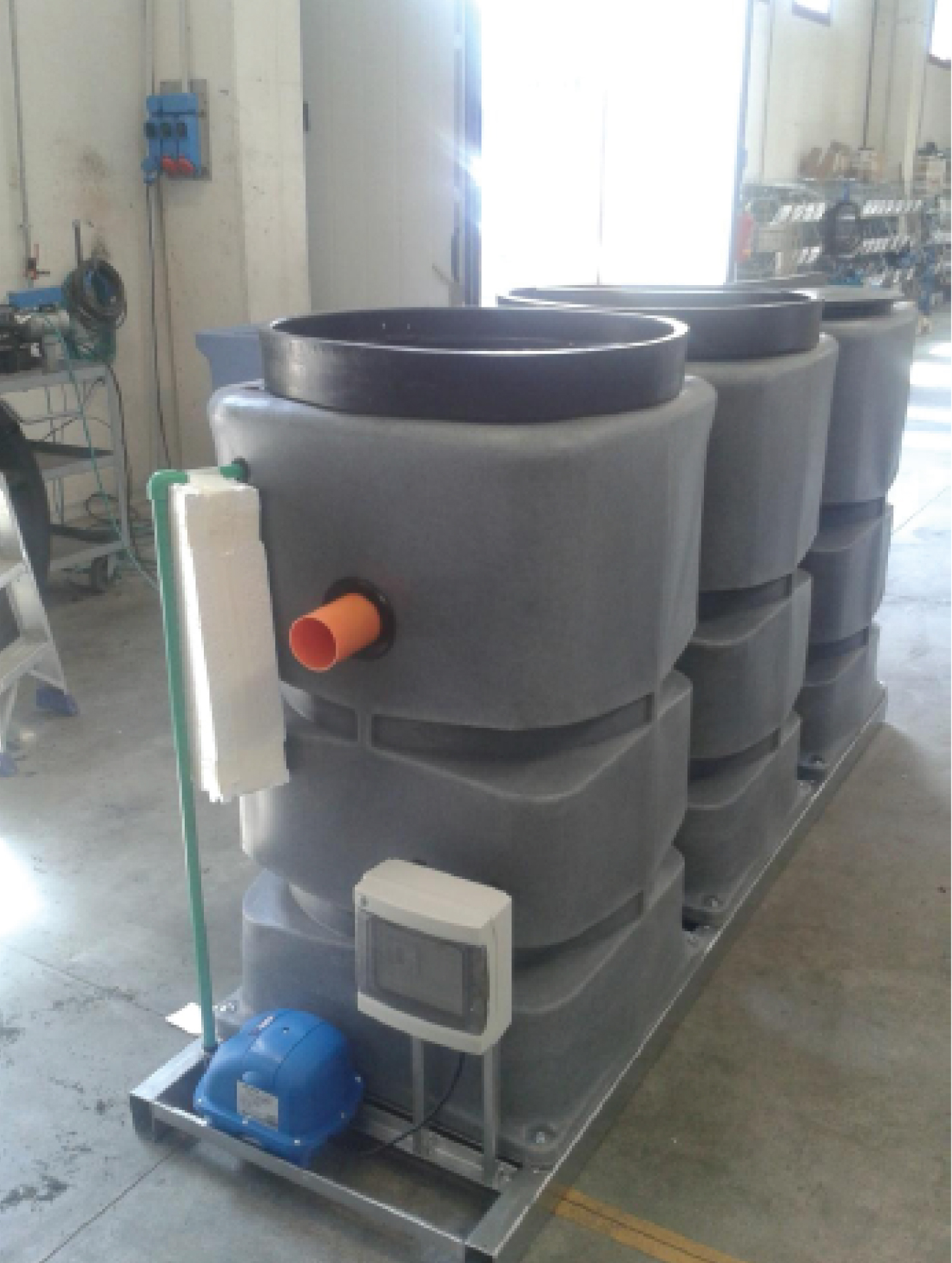 Instalatie de tratare a apelor provenite din spalatorii auto (modele IALE 1500 - 2250 F) -