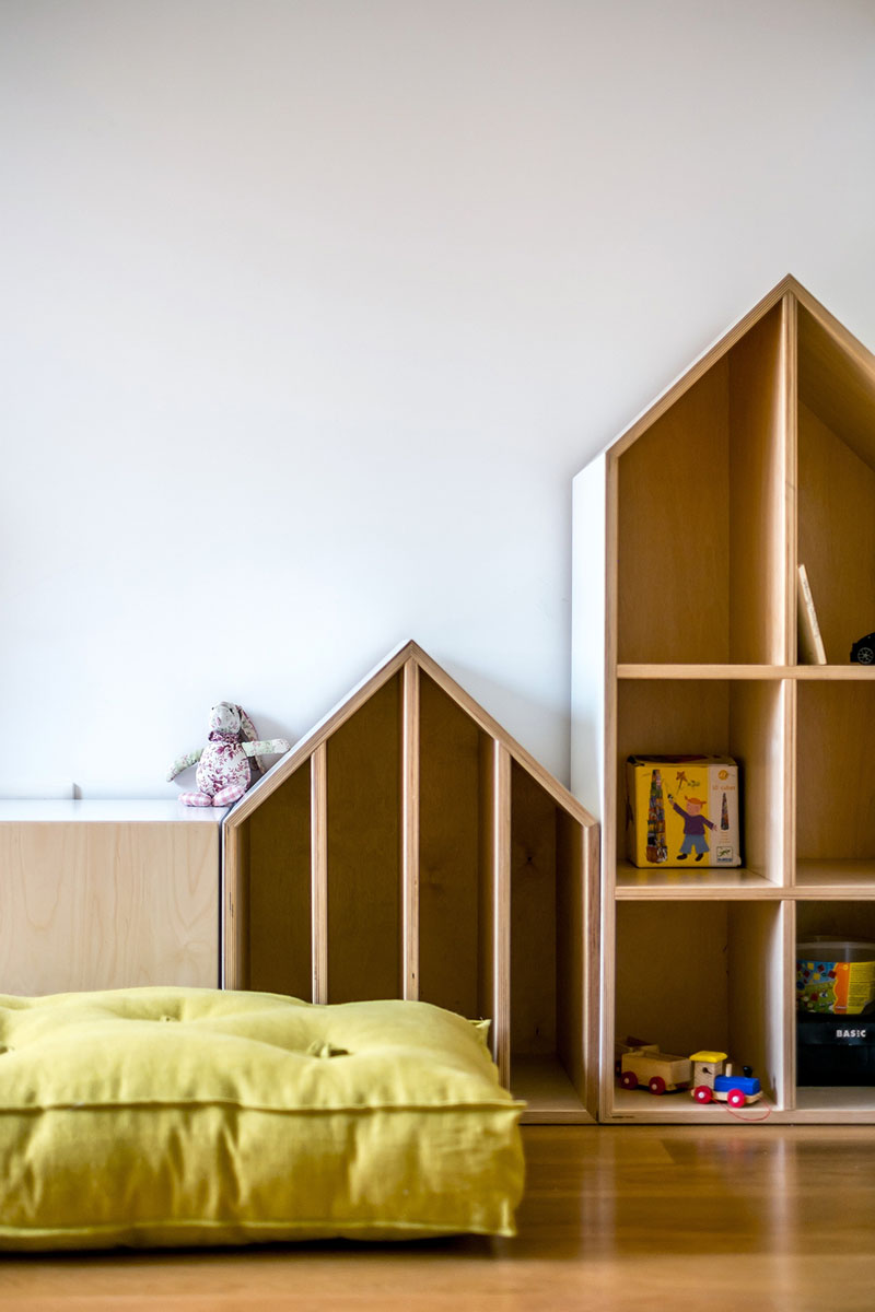 Un dormitor pentru copii cu suficent spațiu de depozitare - Un dormitor pentru copii cu suficent