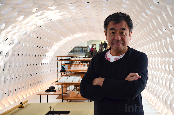 Pavilionul din hartie realizat de Kengo Kuma la Expozitia din Milano - Pavilionul din hartie realizat