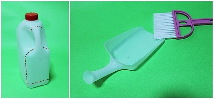 Bidonul de plastic pentru lapte devine noul faras de bucatarie - Bidonul de plastic pentru lapte