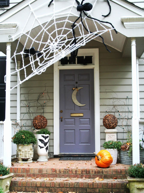 Decoratiuni pentru terase, pur si simplu inspaimantatoare - Halloween-ul la exterior - terase si balcoane inspaimantatoare
