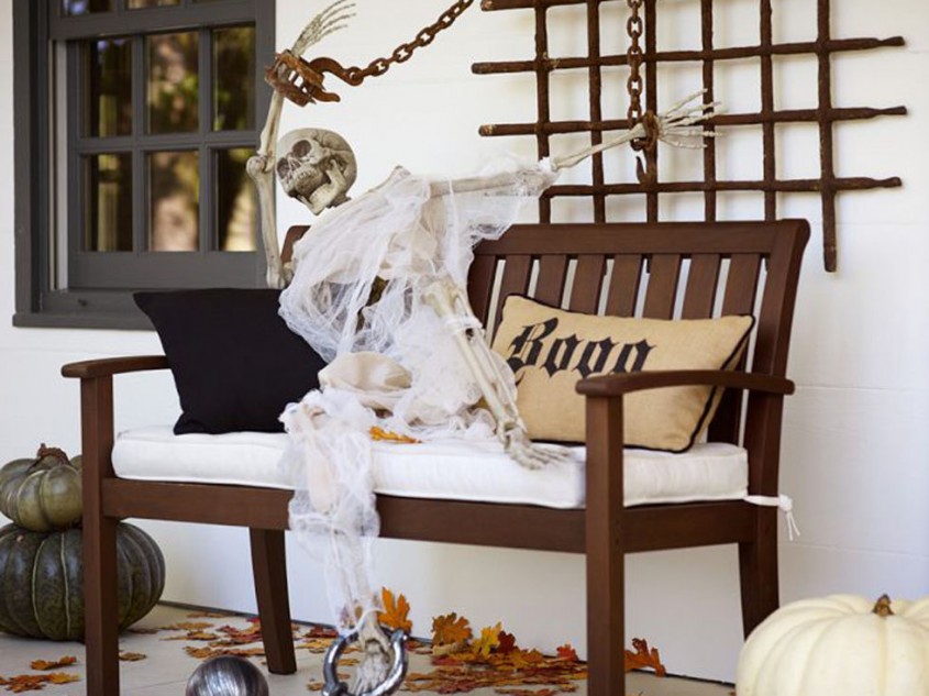 Decoratiuni pentru terase, pur si simplu inspaimantatoare - Halloween-ul la exterior - terase si balcoane inspaimantatoare