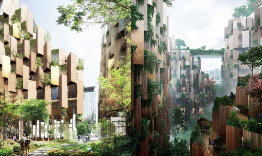 Hotelul Eco-Luxury - Kengo Kuma prezintă proiectul unui hotel eco de lux