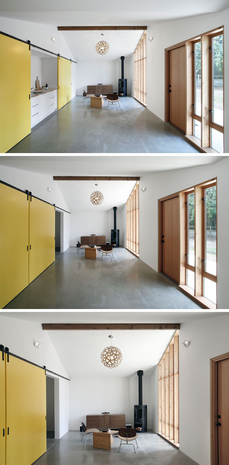 Uși glisante de „hambar” în spații moderne - Uși glisante de „hambar” în spații moderne