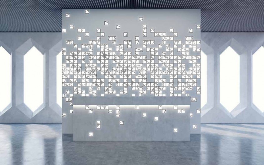 Panourile luminoase Kumiko - Meșteșugăria japoneză se reinventează prin panouri luminoase OLED