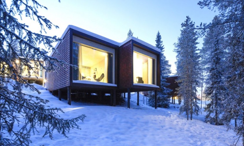 Arctic TreeHouse Hotel  - Admira frumusestea peisajului arctic dintr-un hotel ca o casa in copac!