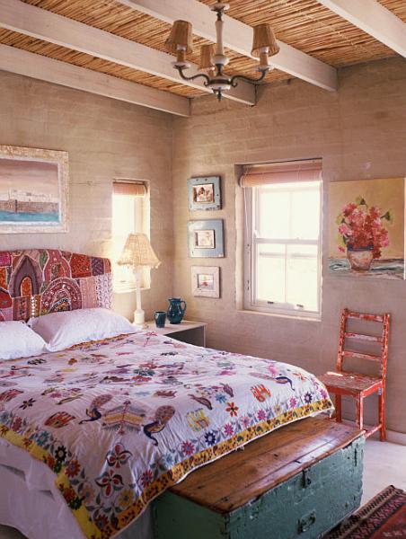 Dormitor amenajat in stilul boho-chic - Nonconformism si arta: dormitoare in stilul boho-chic