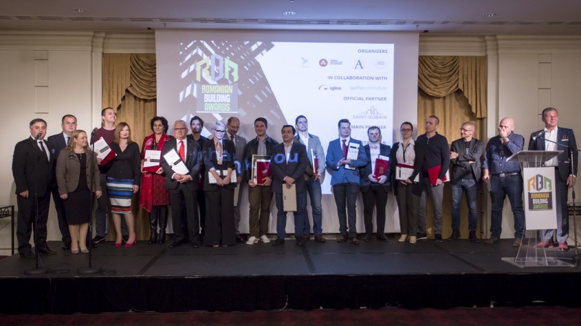 Proiectele de excelenta in mediul construit, premiate la gala Romanian Building Awards - gala rba 1