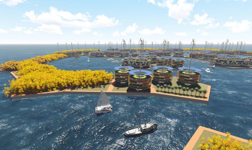 Primul oras plutitor din lume - Cum va putea primul oraș plutitor din lume să restaureze