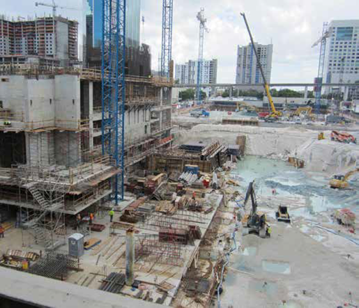 Brickell City Center - Proiectul Financial District Miami se bazează pe PENETRON