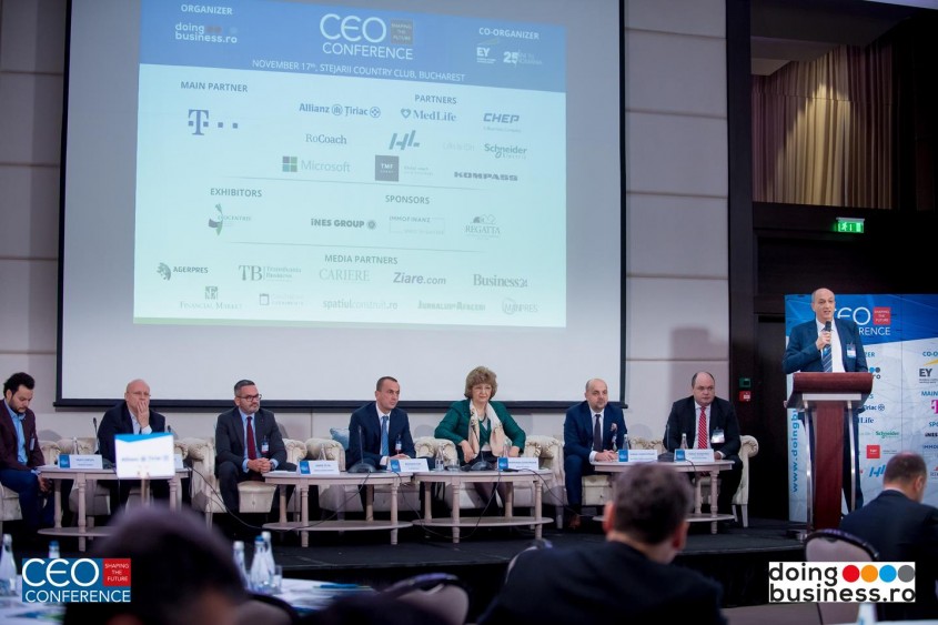 CEO Conference – Shaping the future’’ evenimentul anual de referință pentru elitele mediului de afaceri românesc