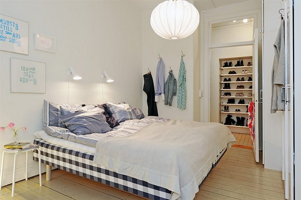 Alb si albastru linistitor - Inspiratie pentru familisti design accesibil confortabil si practic pentru un apartament