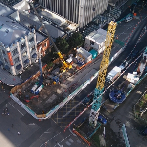 Monitorizare de inalta tehnologie in constructii - reteaua de tuneluri feroviare de sub centrul orasului Auckland