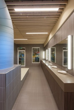 Mobilier vestiar placi hpl compact antibacterian piscina interioara GEPLAST - detalii - Utilizari ale placilor HPL