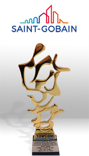 Saint-Gobain primeste distinctia The Grand Prix d’Or Award la categoria Logo Design - Saint-Gobain primeste distinctia
