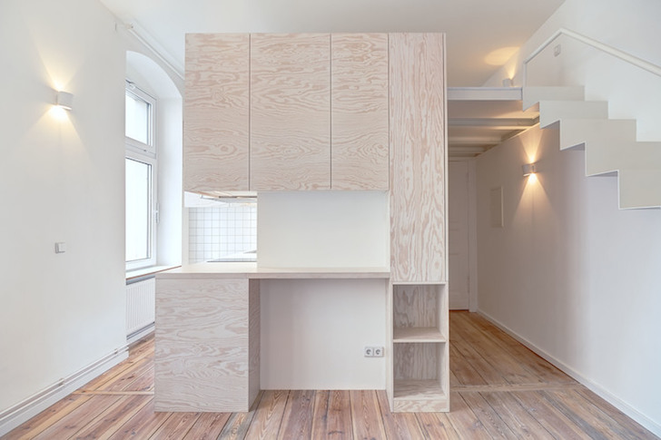 Optimizarea spatiilor prin reamenajarea interioara a unui micro-apartament - Optimizarea spatiilor prin reamenajarea interioara a unui