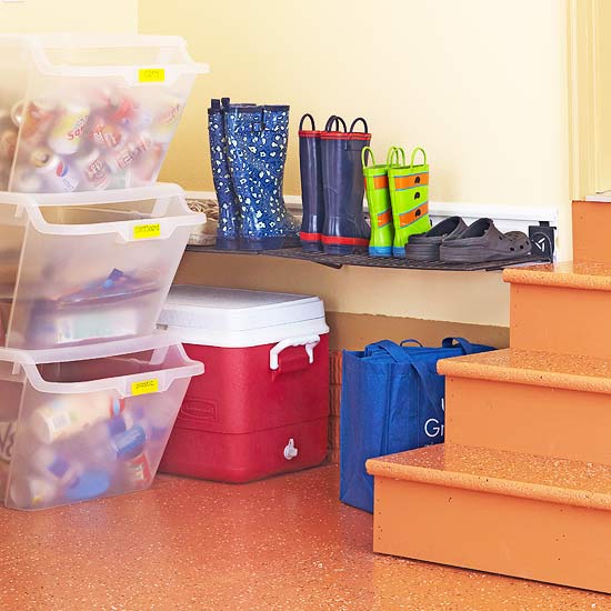 Cutii de plastic pentru reciclare - Sfaturi de organizare, camera cu camera – II