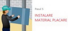 Pasul 5 - INSTALARE MATERIAL PLACARE - Aplicarea sistemul de lipire structurala DOWSIL™ PanelFix pentru fatade