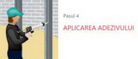 Pasul 4 - APLICAREA ADEZIVULUI - Aplicarea sistemul de lipire structurala DOWSIL™ PanelFix pentru  fatade ventilate 