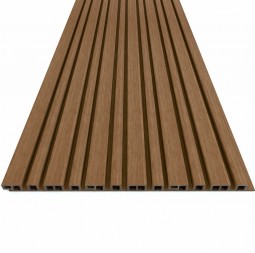 Panouri riflate riflaj modulare decor GEPLAST TWIX Barecode A TEAK - TWIX Barecode A