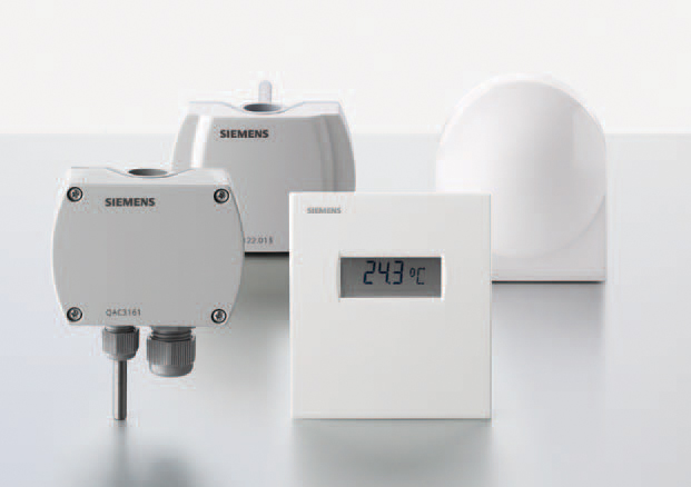 Senzori de temperatură - Siemens Symaro - Senzori inovativi pentru economie de energie