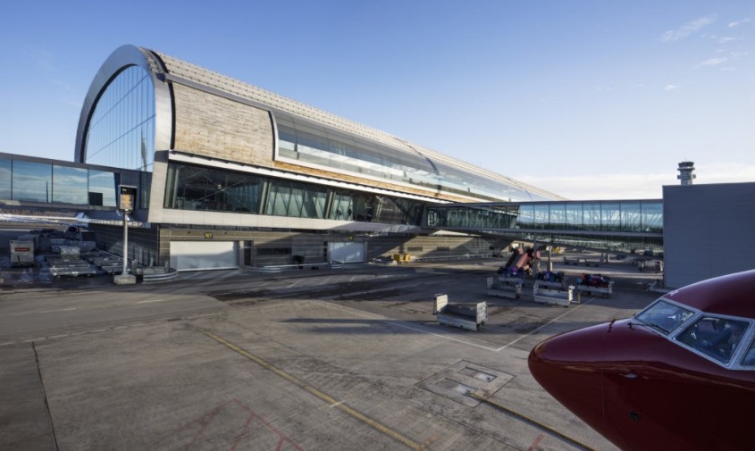 Cel mai verde terminal de aeroport din lume cu noua extensie de 115 000 de metri