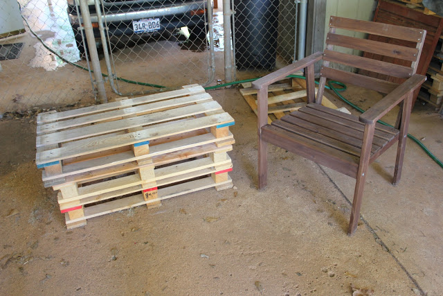 Mobilier de gradina din paleti de lemn - Mobilier de gradina din paleti de lemn
