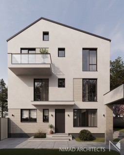 Casa C - fatada - Proiect Nimad Architects