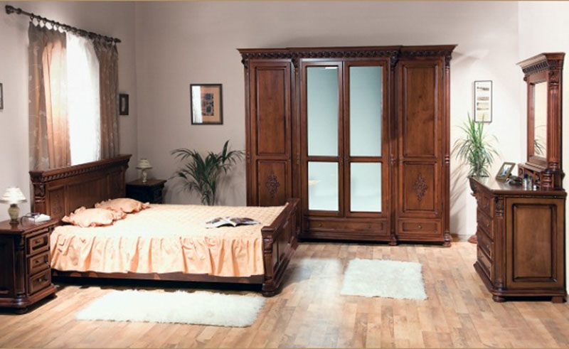 Dormitor Venetia Lux - finisaj nuc-roscat - Cum alegem mobila de dormitor?