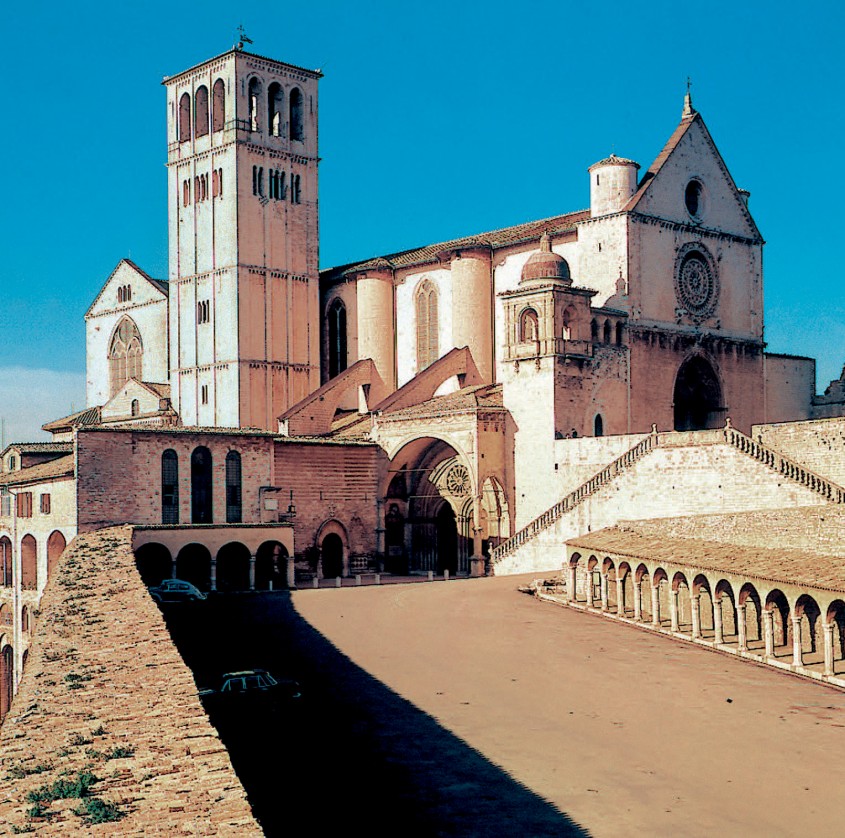 Basilica St Francisc si Sfantul Convent - Assisi Italia - Produsele si sistemele pe baza de