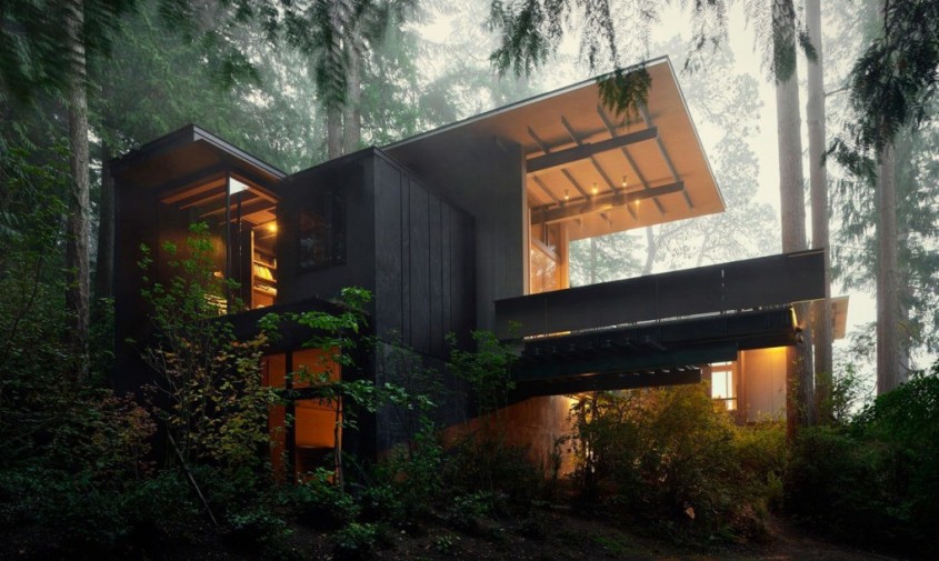 Arhitectul Jim Olson a petrecut 55 de ani renovand cabana din Puget Sound - Arhitectul Jim