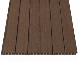 Panouri modulare riflate riflaj decor GEPLAST Twix-Claddy-Wallnut - TWIX Claddy