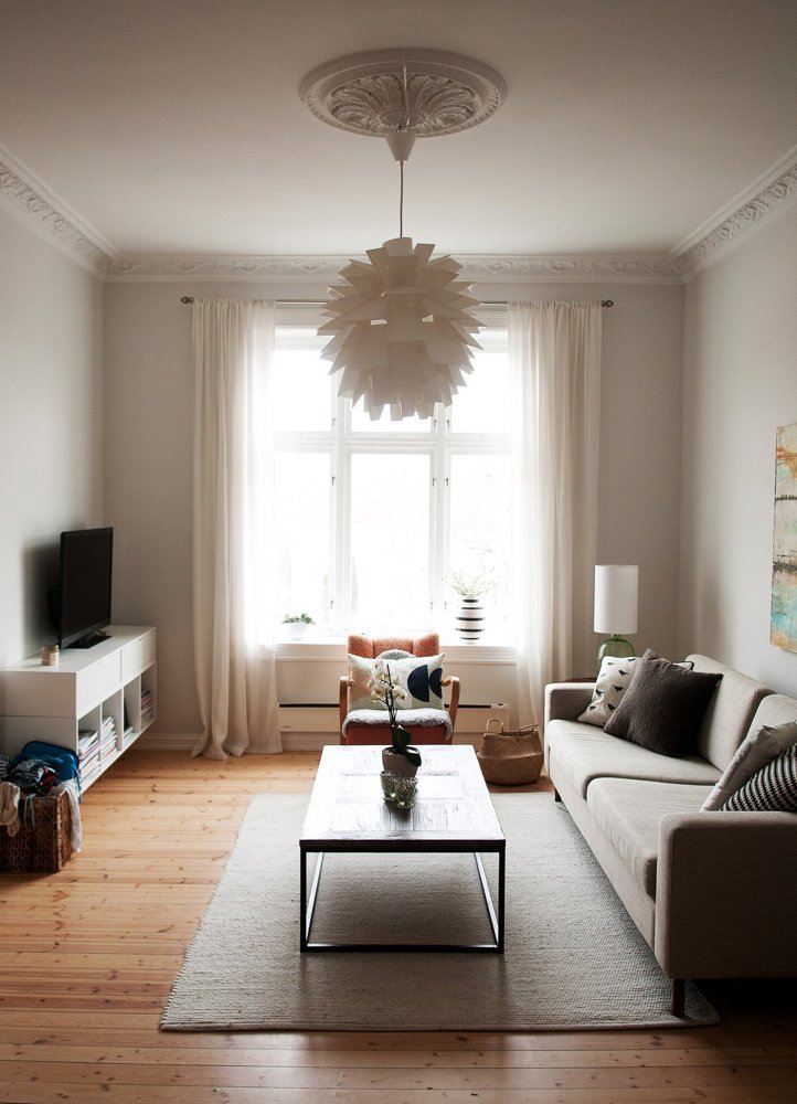 Un apartament al carui design prezinta influenta scandinave - Un apartament al carui design prezinta influenta