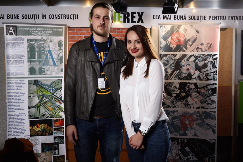 Ana-Maria Negru si Florin Tanase castigatorii premiului vizitatorilor Construct Expo 2016 - Premiul vizitatorilor Construct Expo